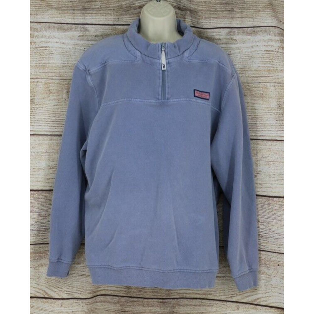 Vineyard Vines by Shep & Ian Womens Half Zip Mock Neck Sweatshirt